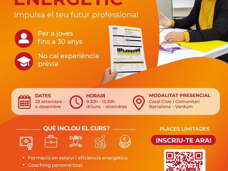 Cartell Curs d'assesor energètic